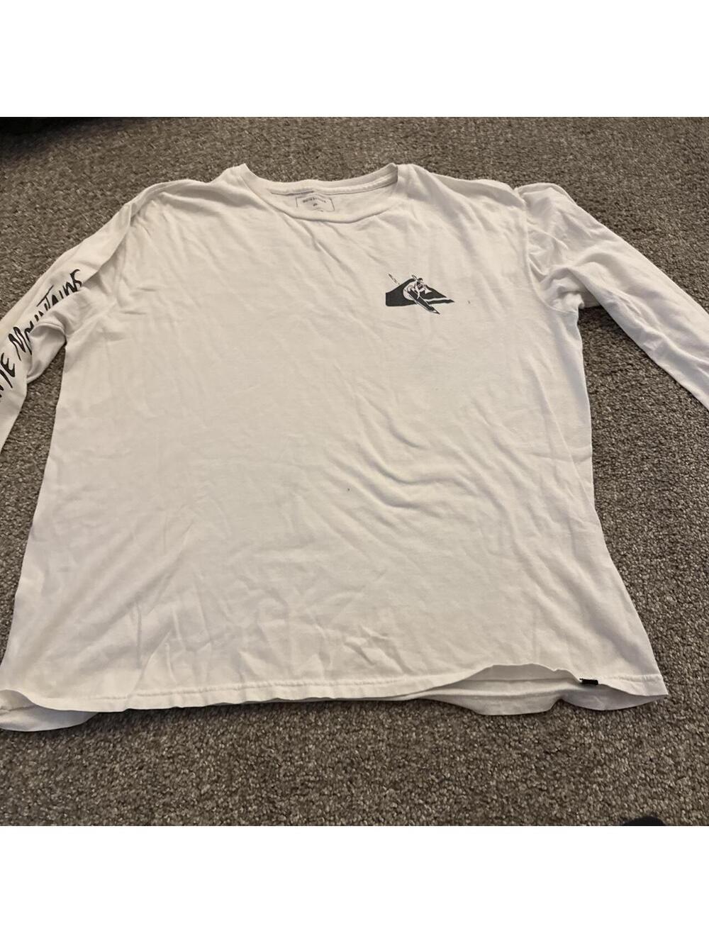 Quiksilver Men's White Tshirt